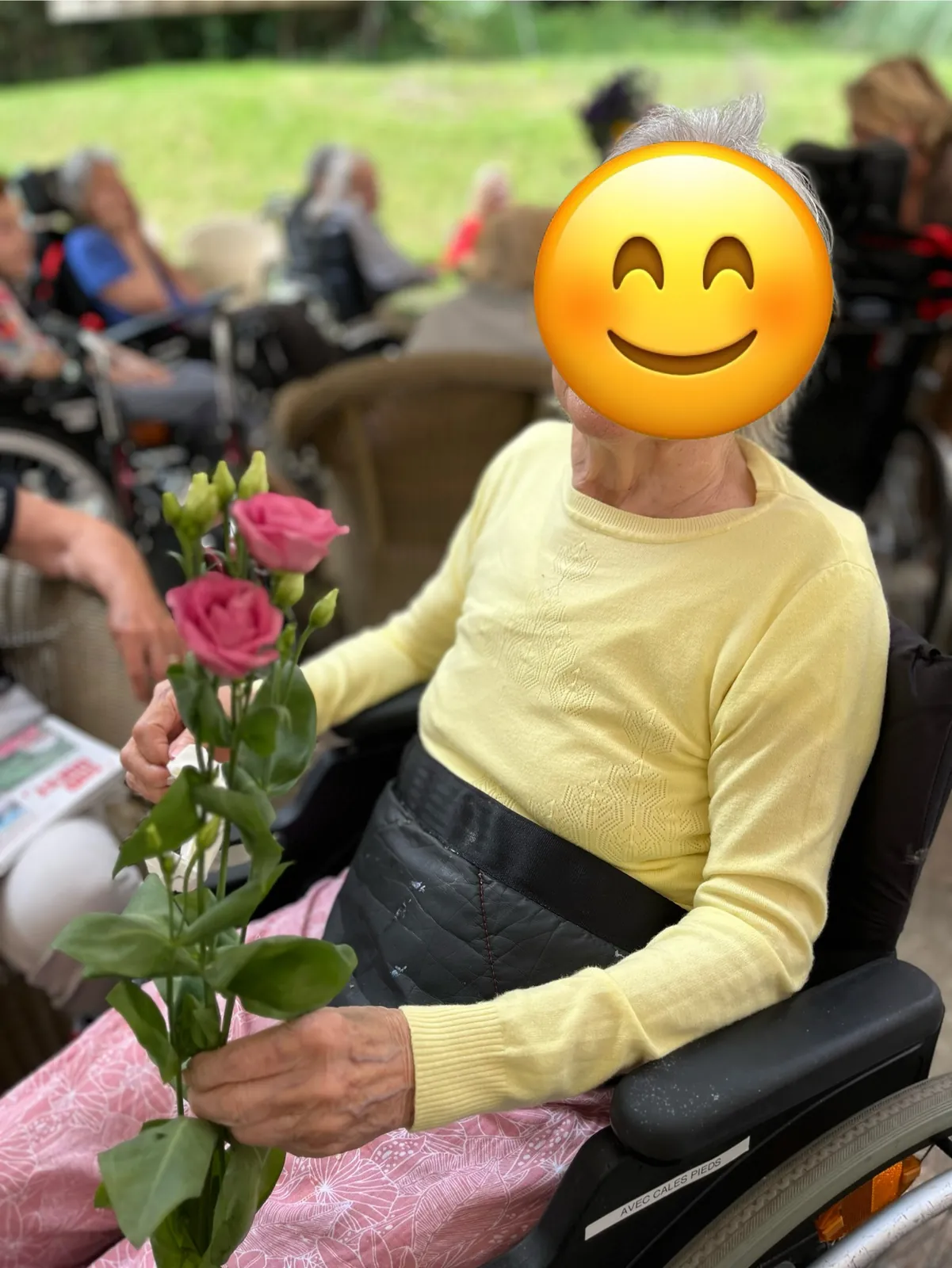 Des fleurs pour orner le rez-de-chaussez !