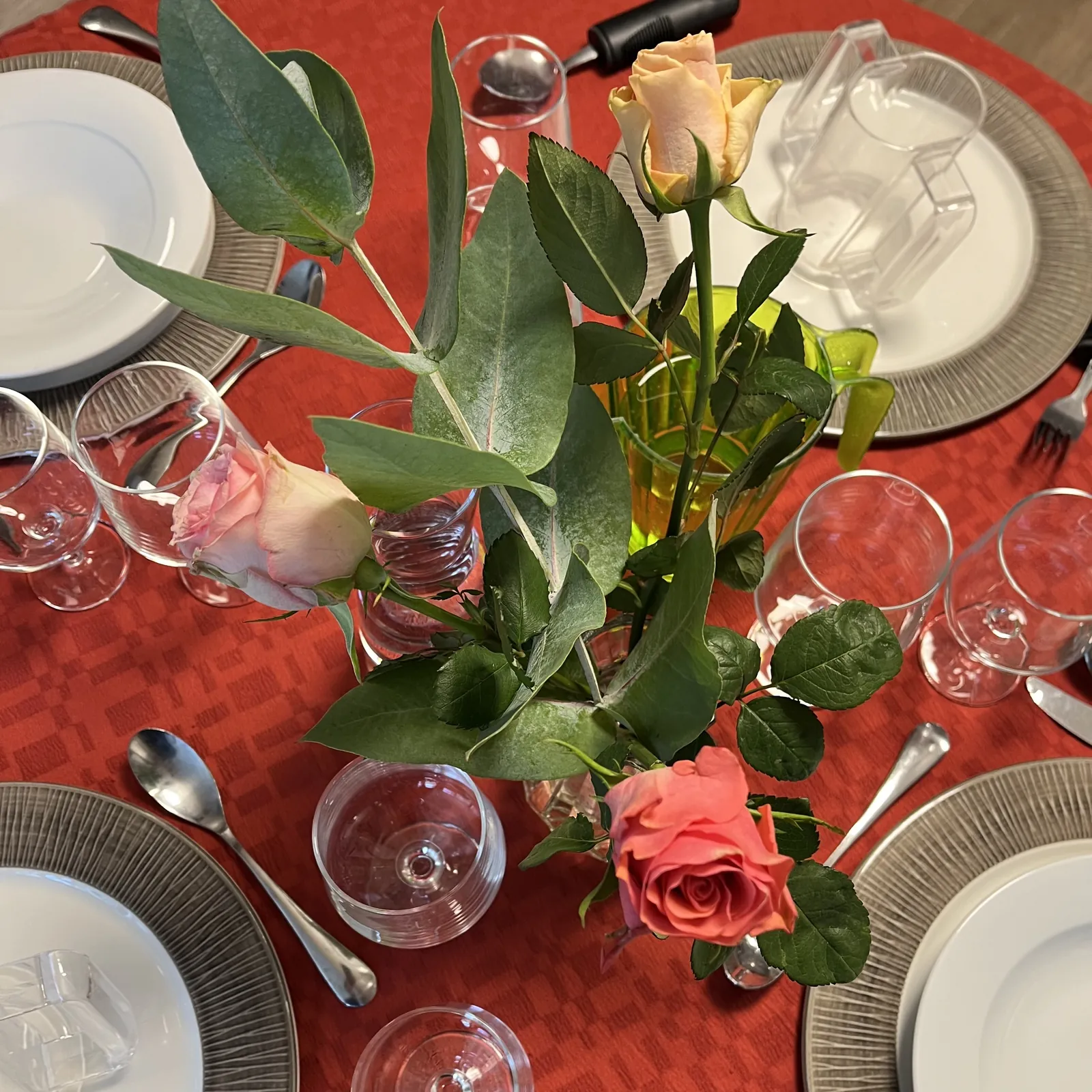 Des fleurs pour orner le rez-de-chaussez !