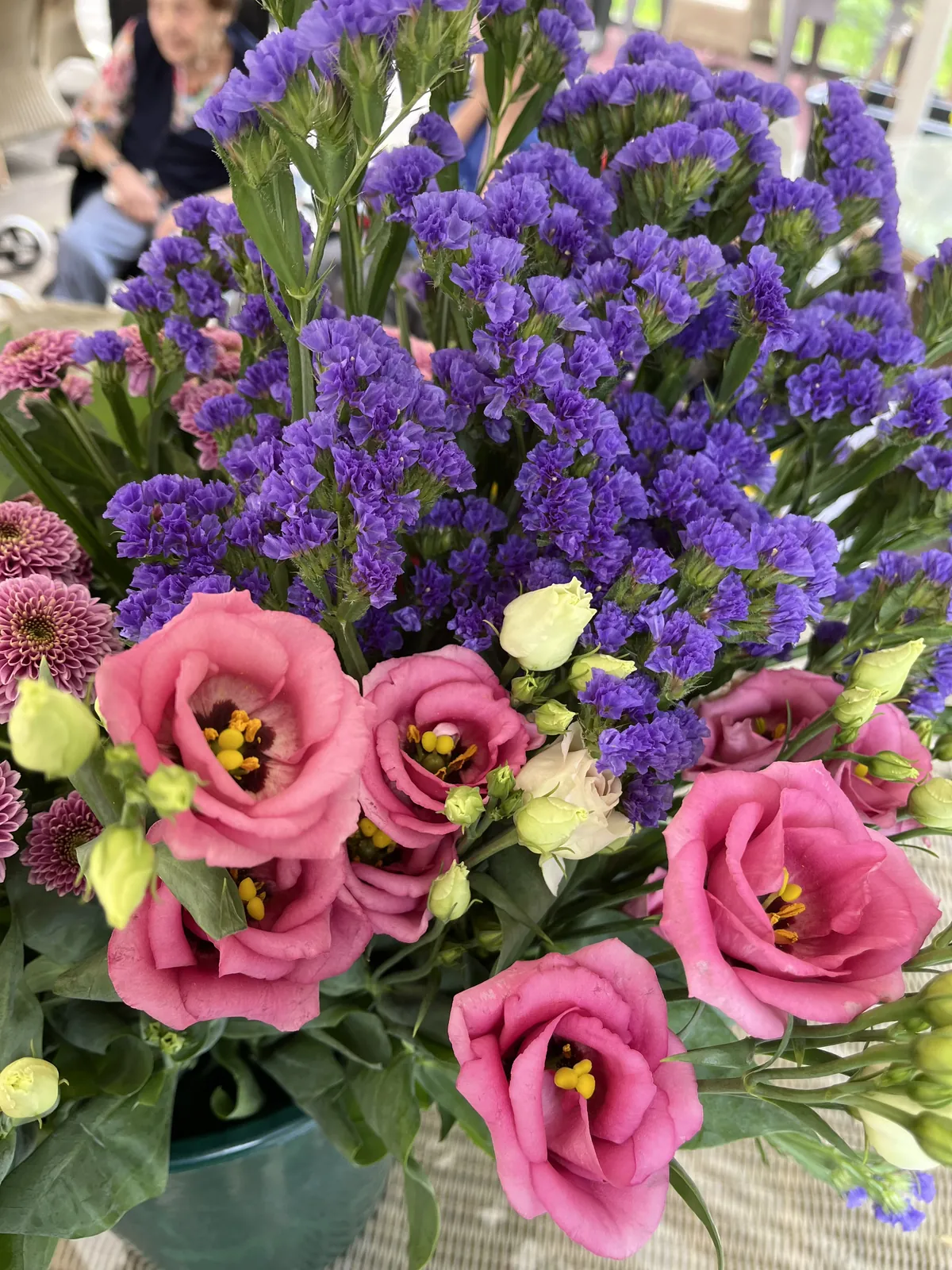 Des fleurs pour orner le rez-de-chaussez !