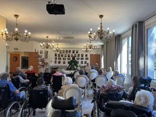 Un beau moment de foi et de partage à la Résidence