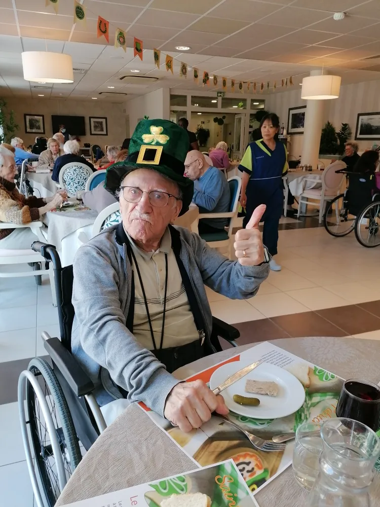 Grande fête de la Saint-Patrick à l’Ehpad d'Esbly