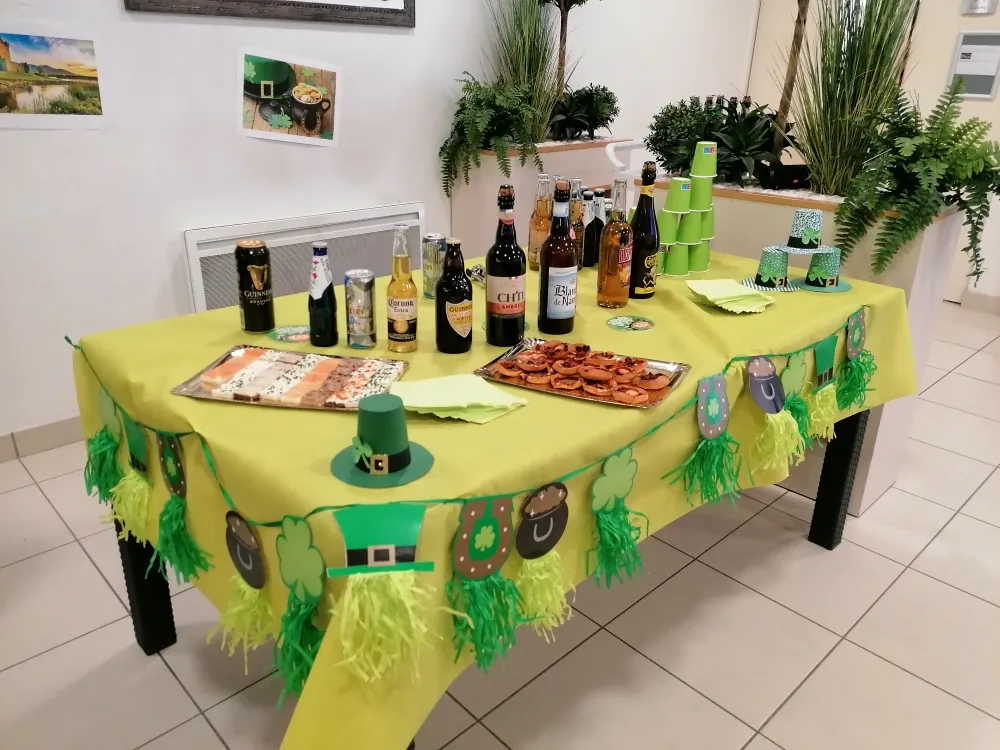 Grande fête de la Saint-Patrick à l’Ehpad d'Esbly
