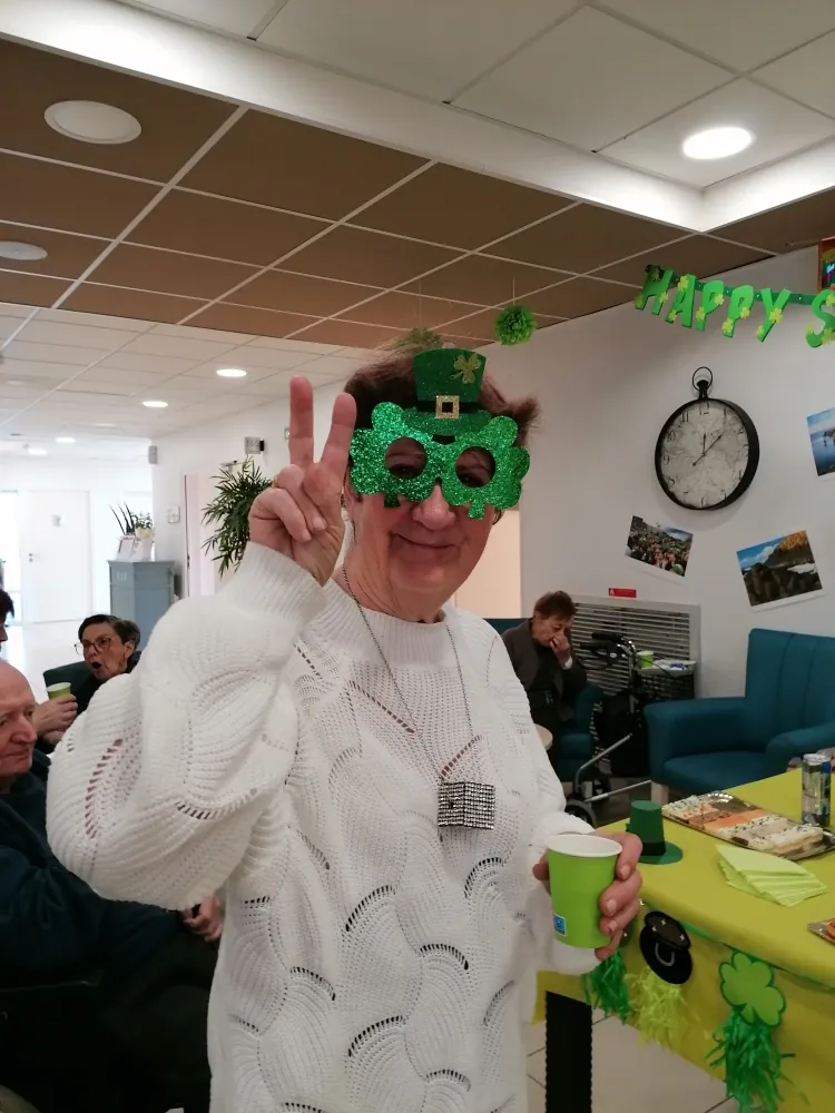 Grande fête de la Saint-Patrick à l’Ehpad d'Esbly