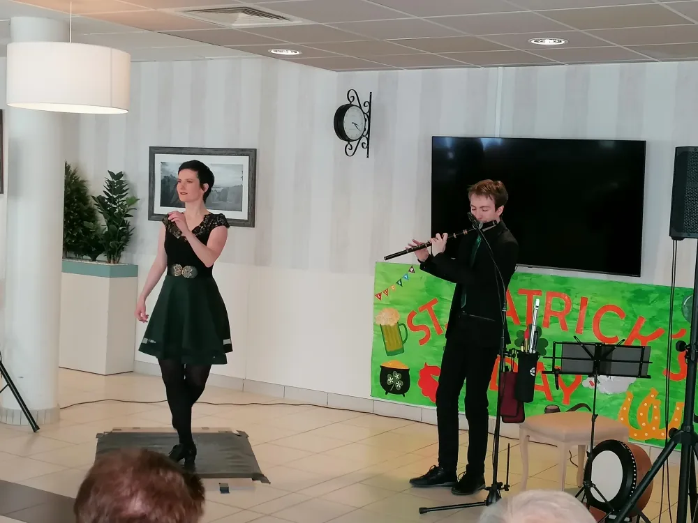 Grande fête de la Saint-Patrick à l’Ehpad d'Esbly