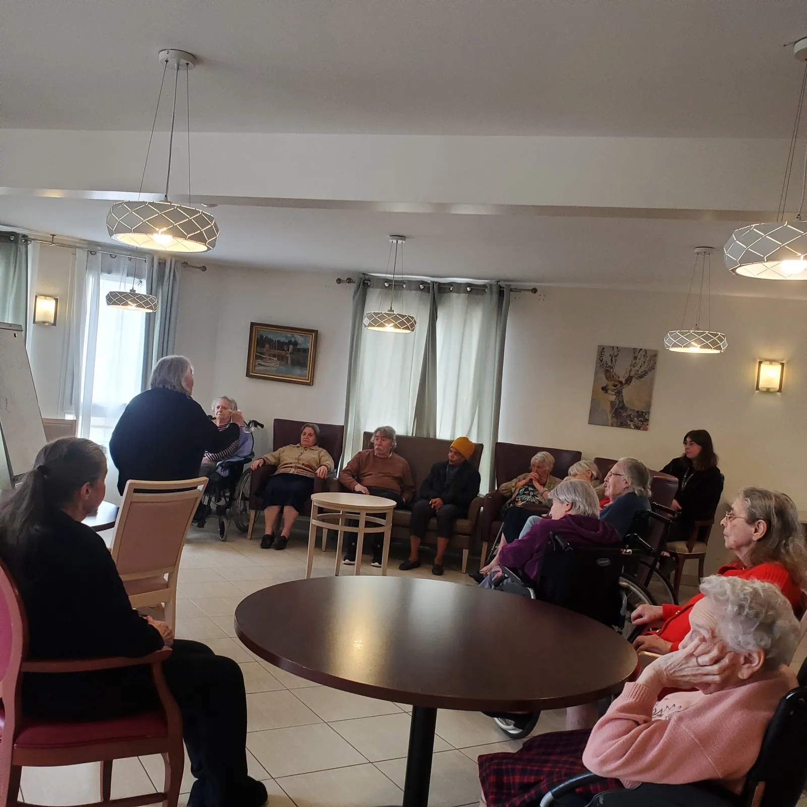 Atelier Graphologie à la Résidence Les Adrets !
