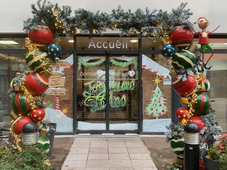 La résidence se transforme en village de Noël !  