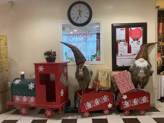 La résidence se transforme en village de Noël !  