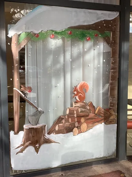 La résidence se transforme en village de Noël !  