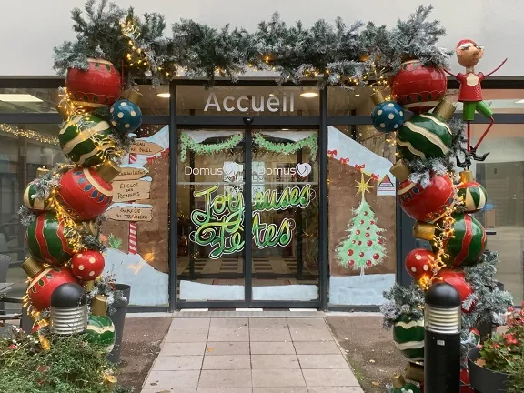 La résidence se transforme en village de Noël !  