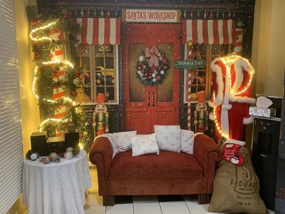 La résidence se transforme en village de Noël !  