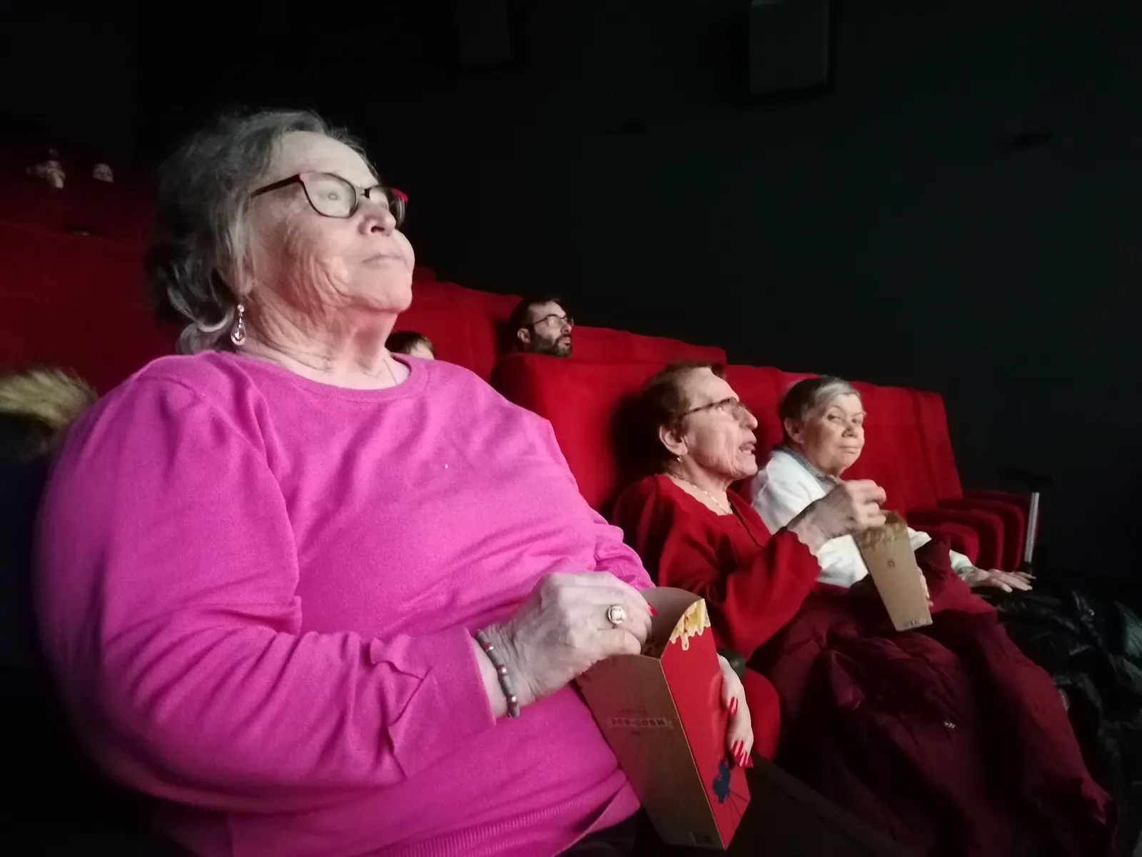 Sortie au cinéma pour les Tourterelles d'Esbly