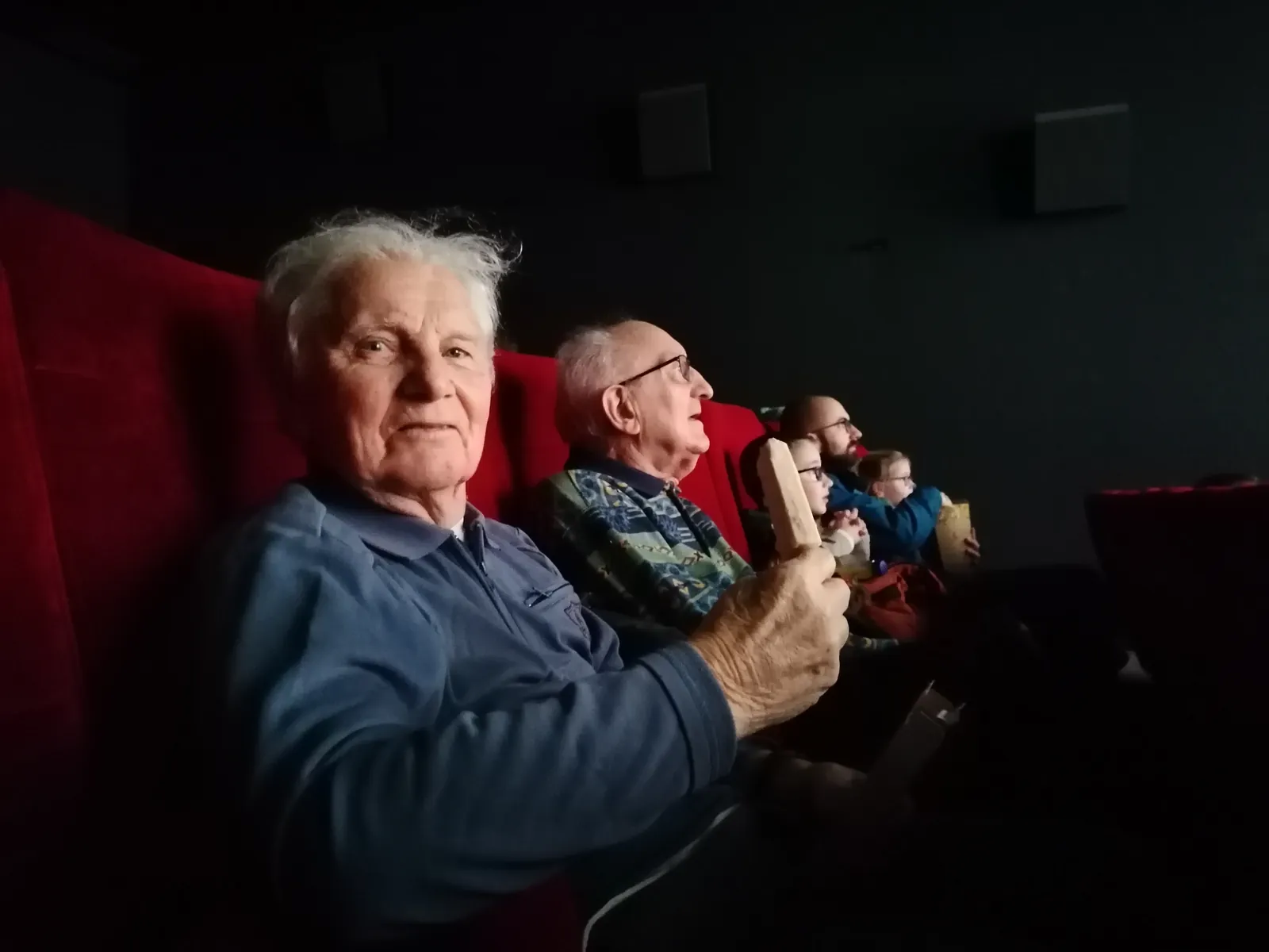 Sortie au cinéma pour les Tourterelles d'Esbly