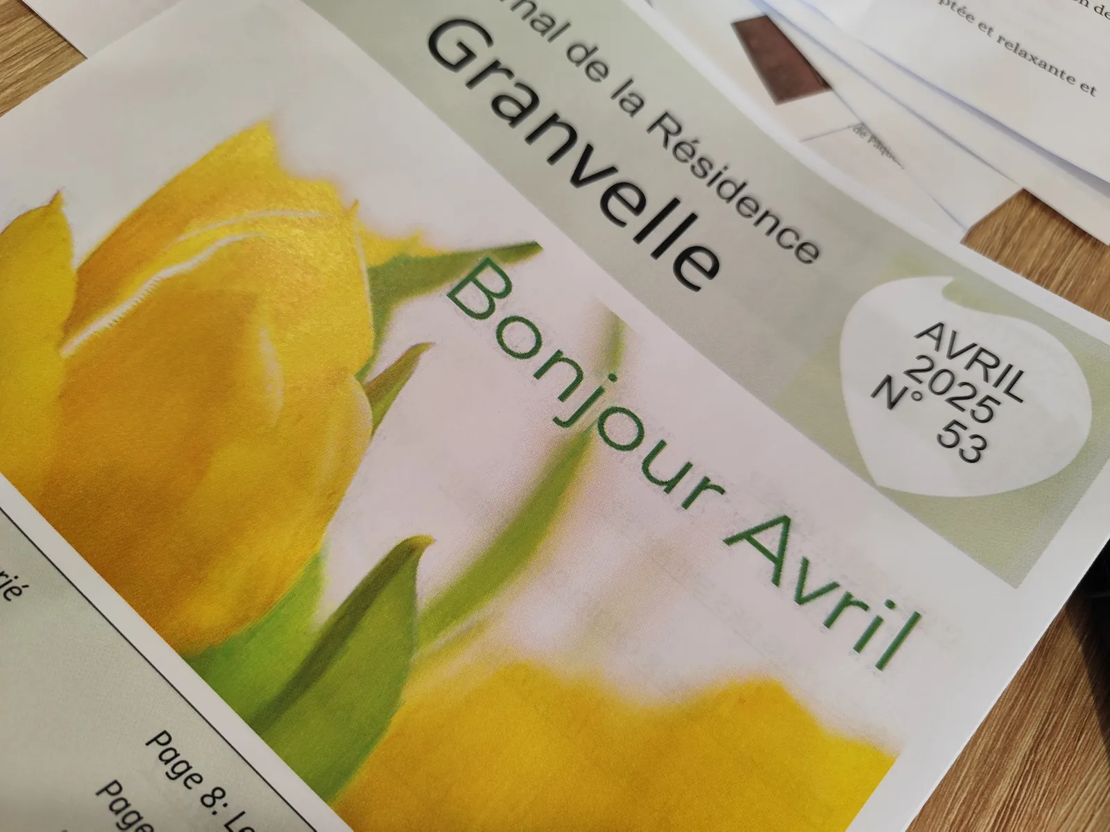 Journal de la résidence 