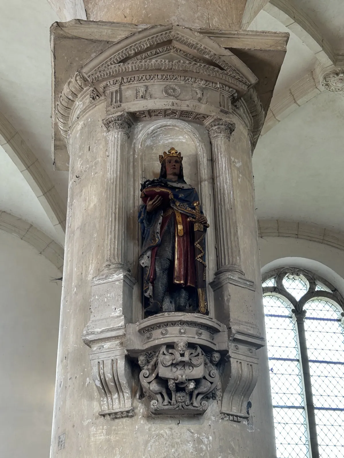 Visite de l'église de la commune