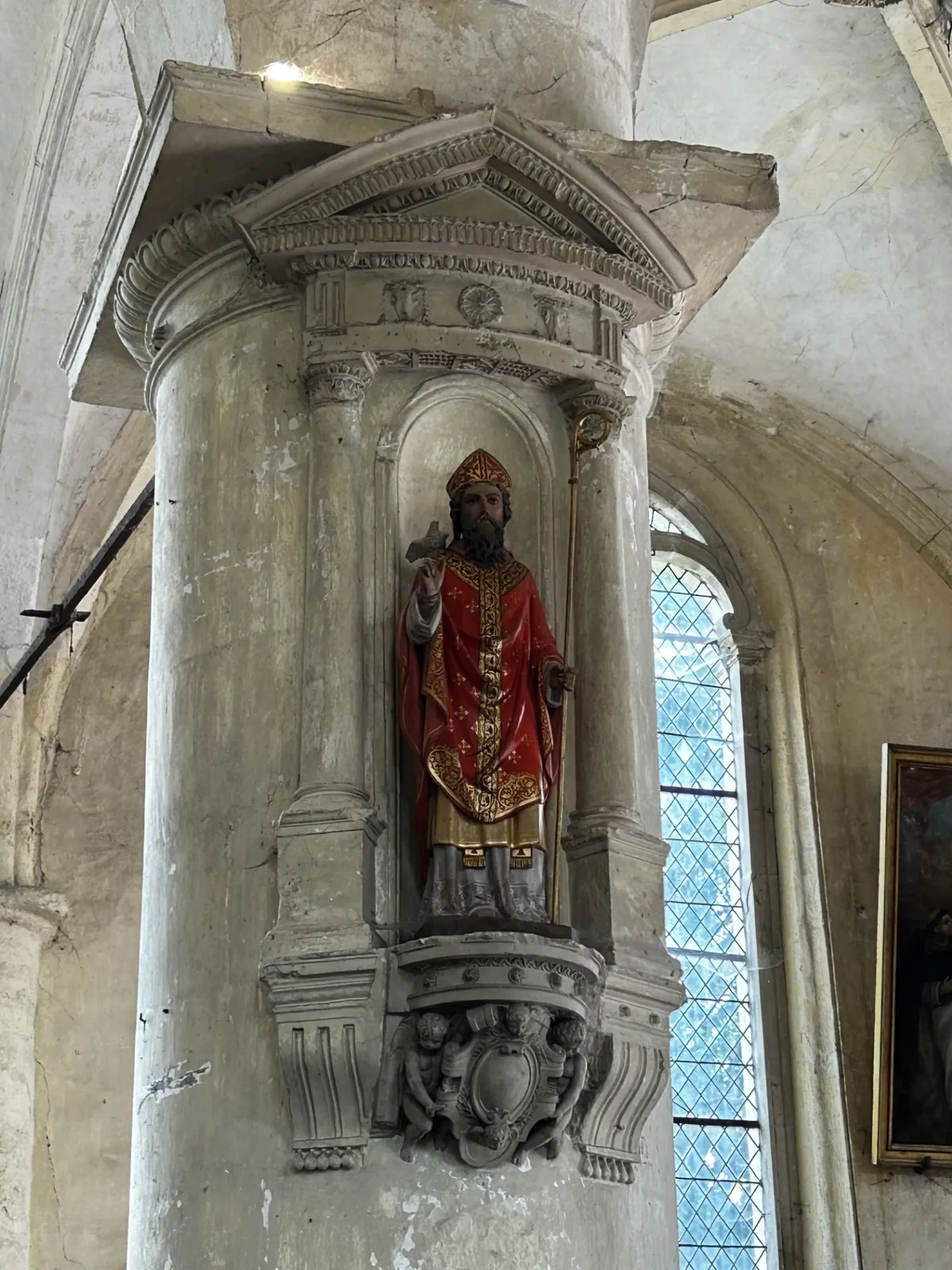 Visite de l'église de la commune
