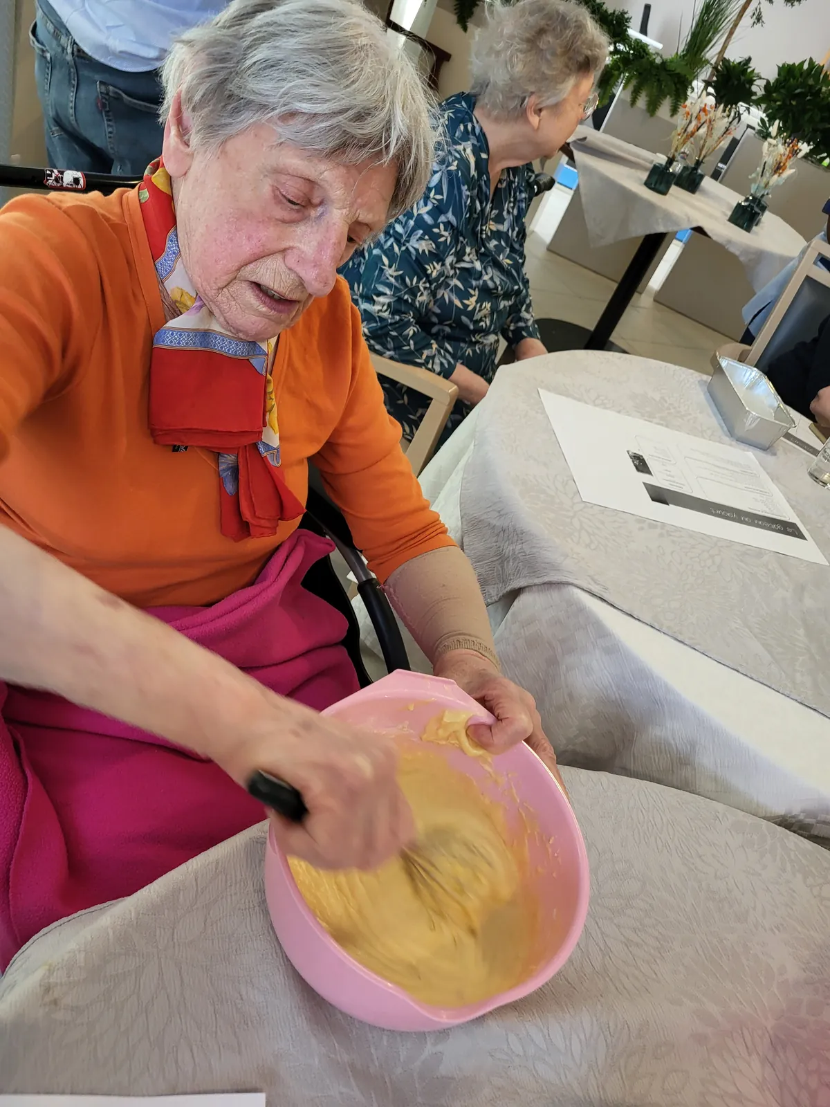 Atelier pâtisserie a la Résidence Les Adrets 