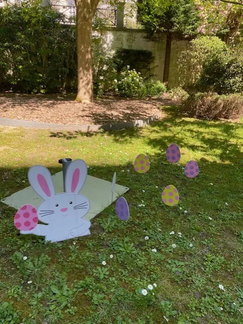 une chasse aux oeufs réussie 