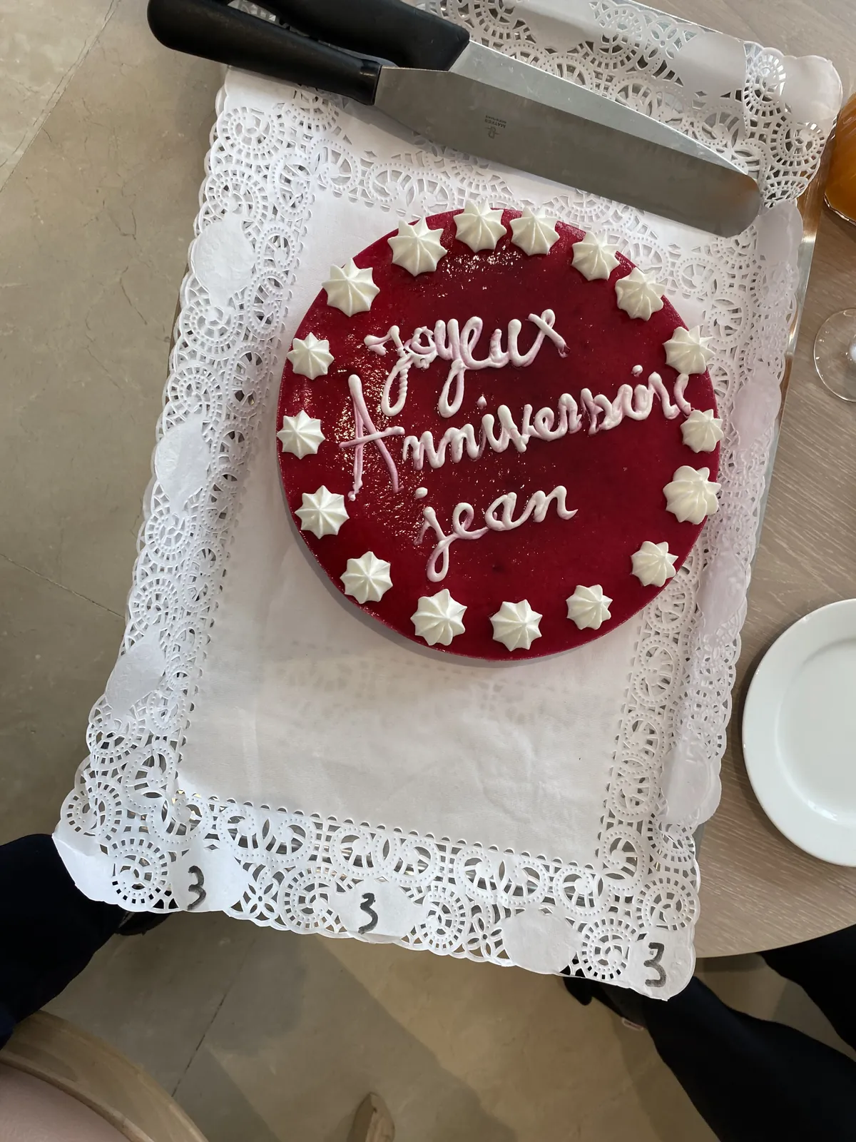 Anniversaire de M. J.H !
