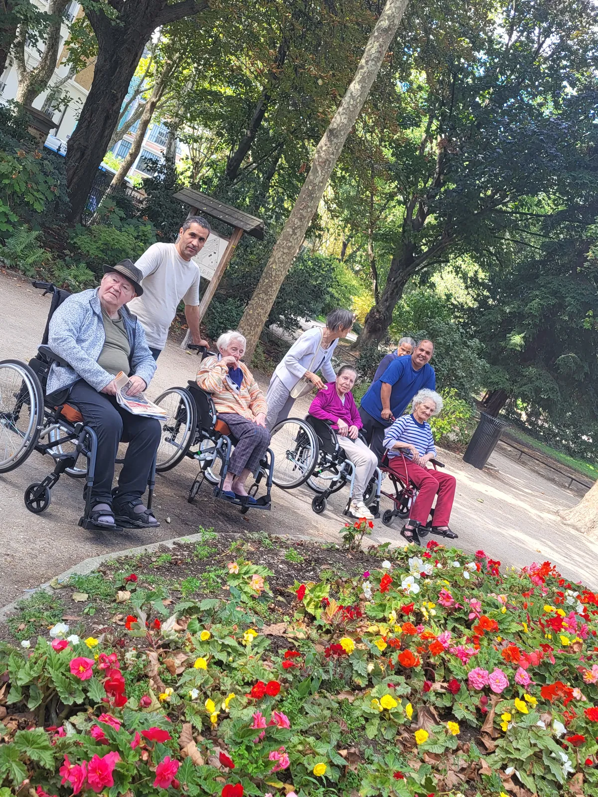 Les Adrets -Sortie au parc Selengro et découverte du marché