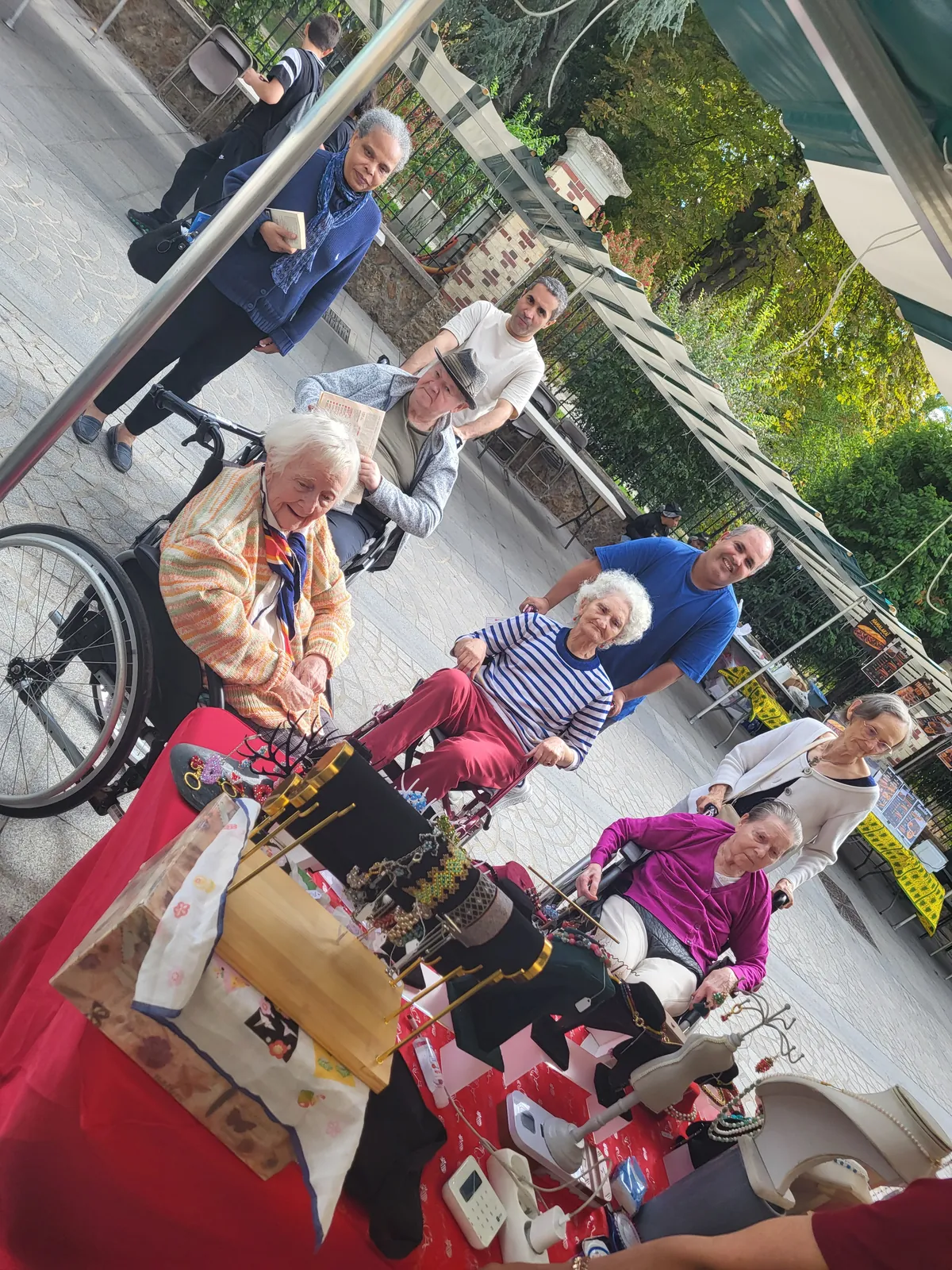 Les Adrets -Sortie au parc Selengro et découverte du marché