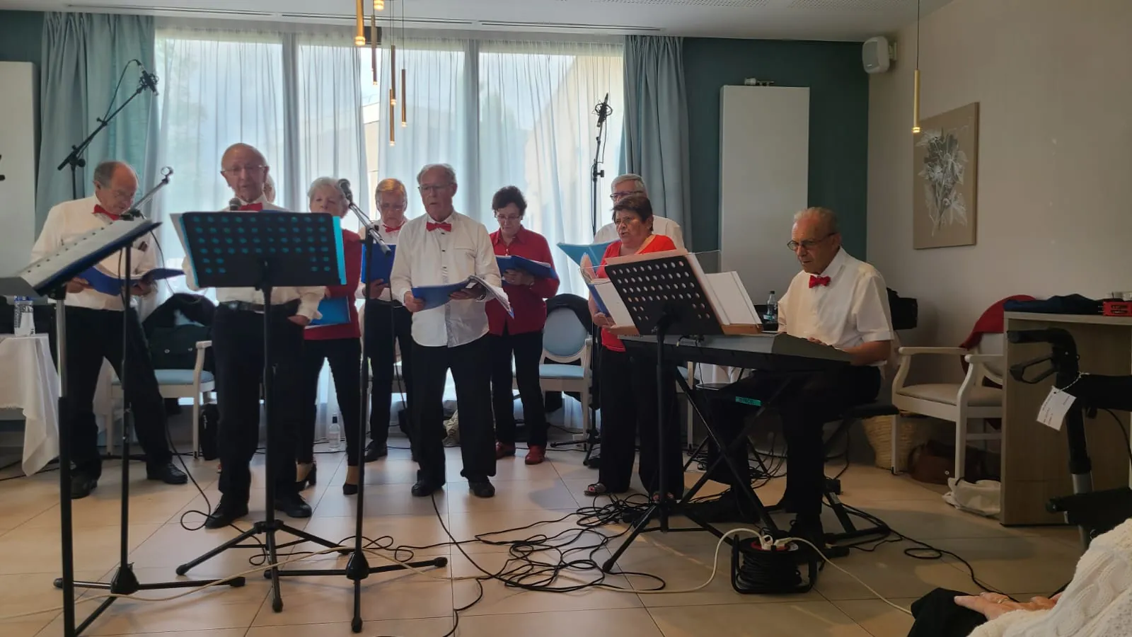 La Chorale Cœurs à Cœurs à la résidence Saint Jean - Agen 
