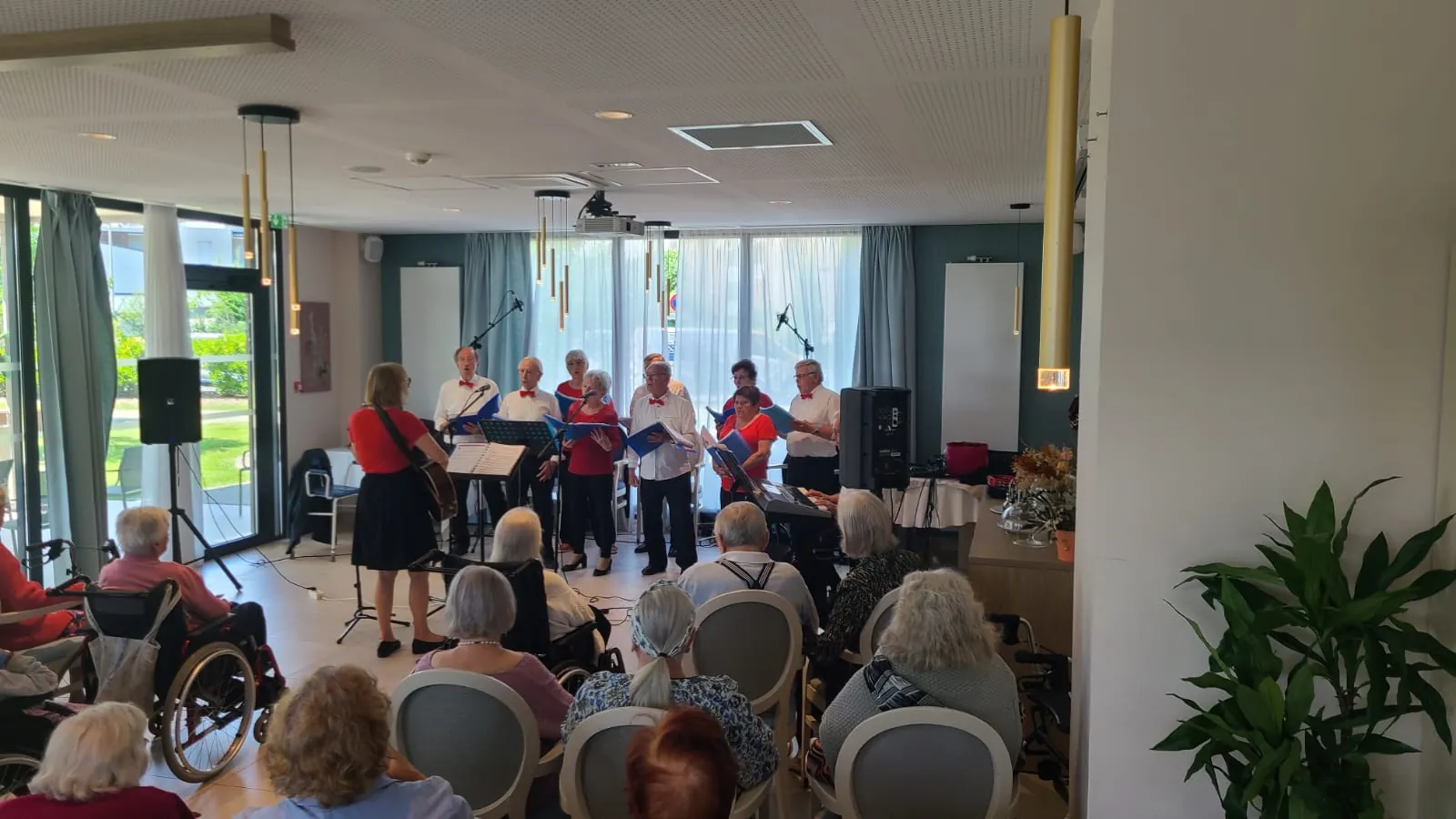 La Chorale Cœurs à Cœurs à la résidence Saint Jean - Agen 