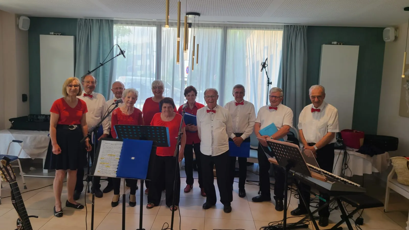 La Chorale Cœurs à Cœurs à la résidence Saint Jean - Agen 