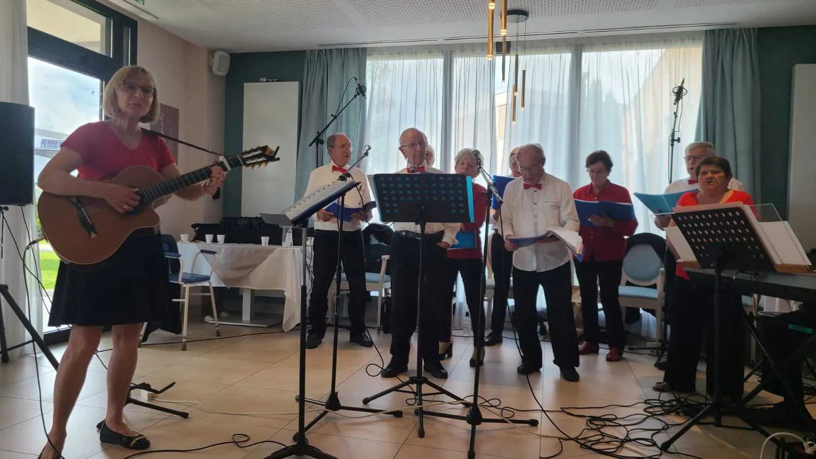 La Chorale Cœurs à Cœurs à la résidence Saint Jean - Agen 