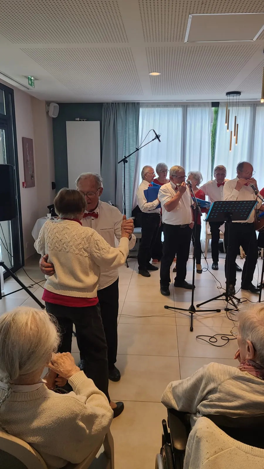 La Chorale Cœurs à Cœurs à la résidence Saint Jean - Agen 