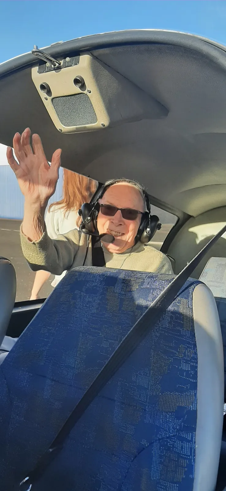 Vol à l'aérodrome de Carpiquet