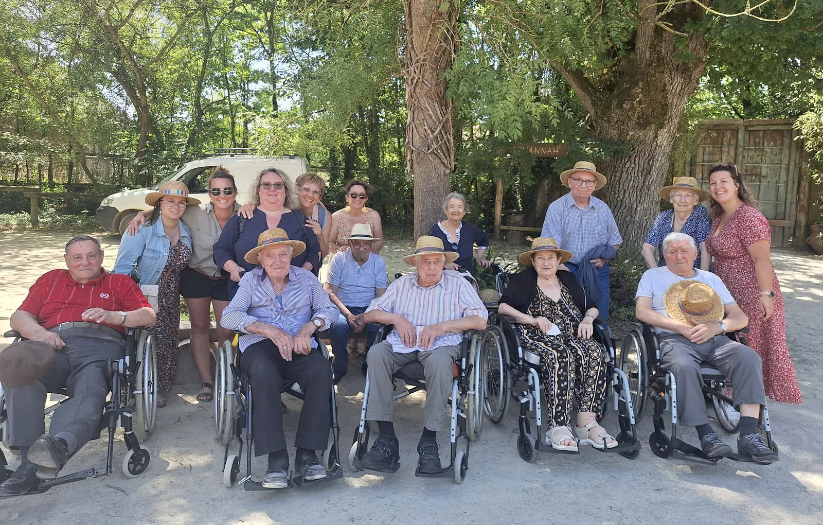 EHPAD Les Jardins de Loulay : Les résidents partent en vacances