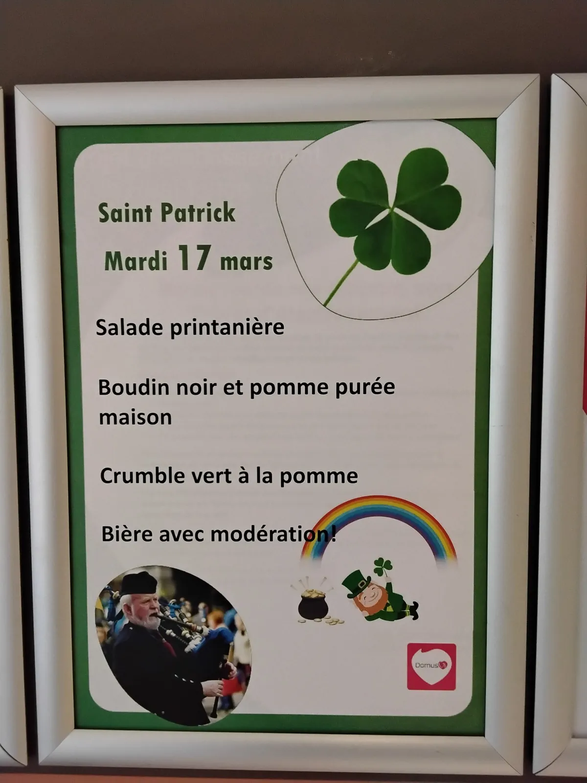 Venez fêter la Saint Patrick!