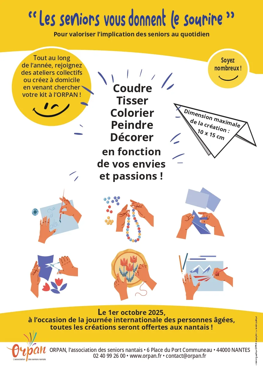 La Résidence et l'ORPAN "vous donnent le sourire" !