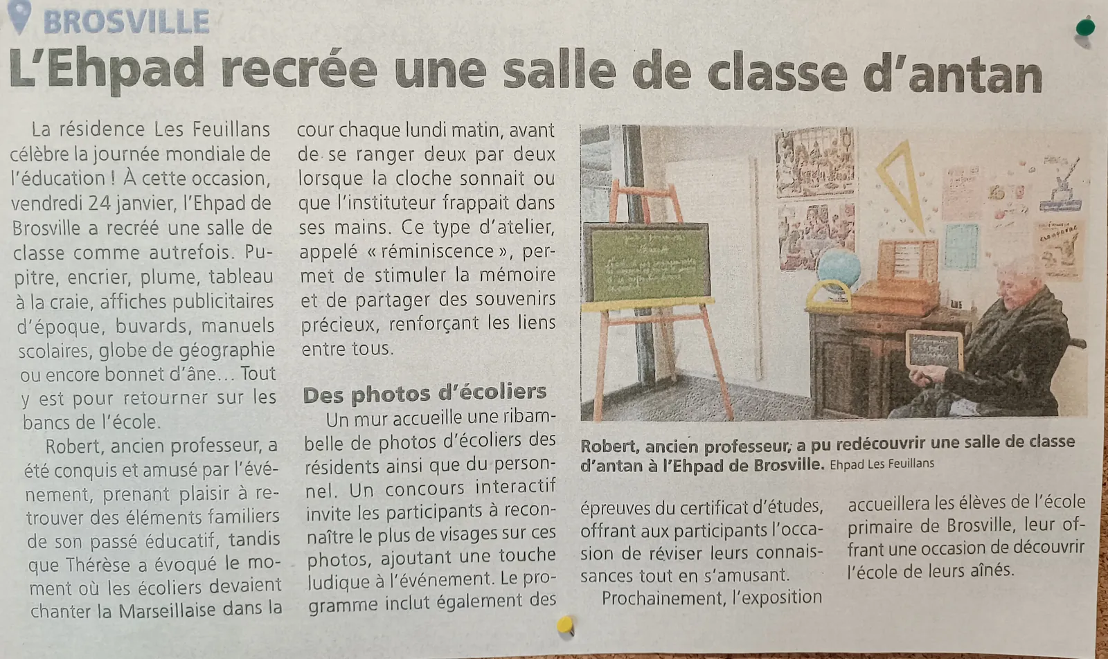 On parle de nous !