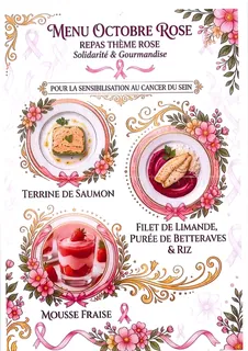 Menu Mystère : La Résidence les Bains se met au rose !