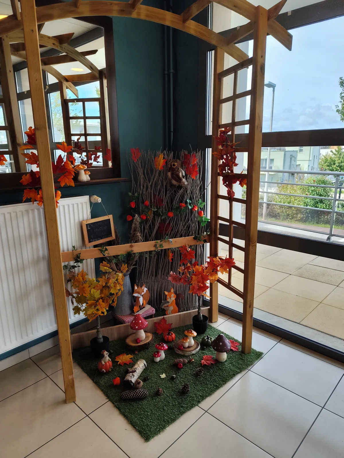 L'automne à la résidence 