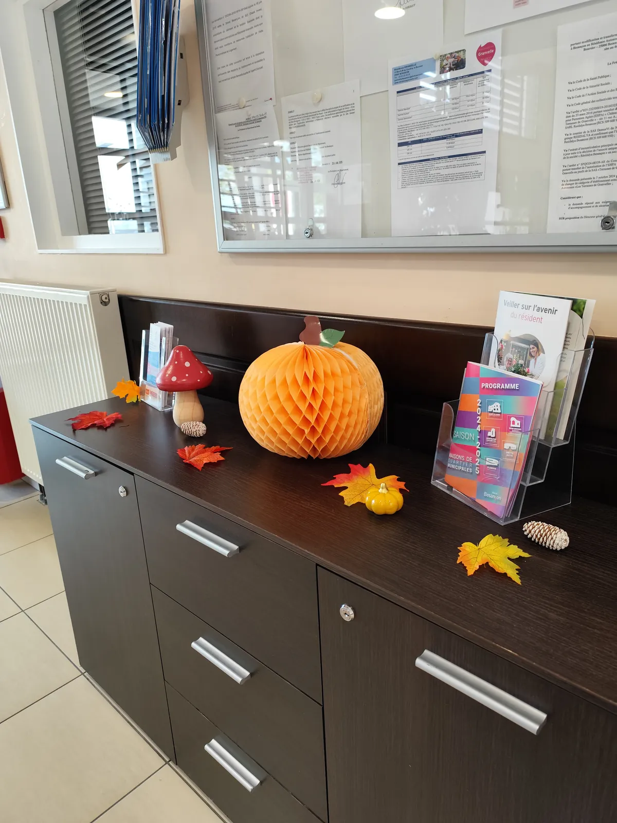 L'automne à la résidence 