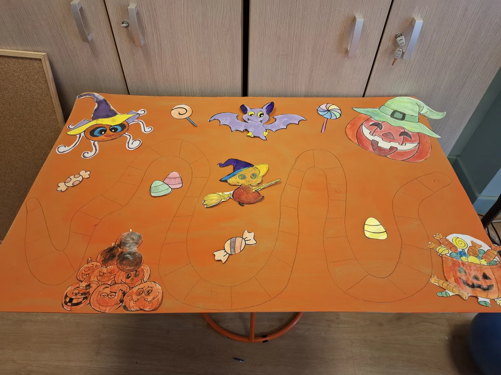 ?? Lundi créatif autour du jeu de l’oie Halloween ??