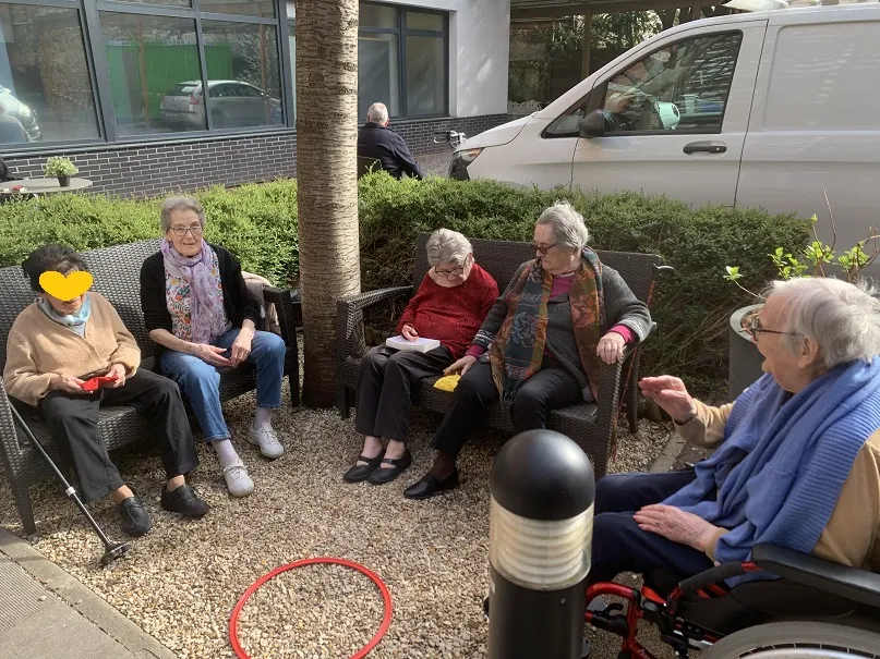 On est bien au jardin !