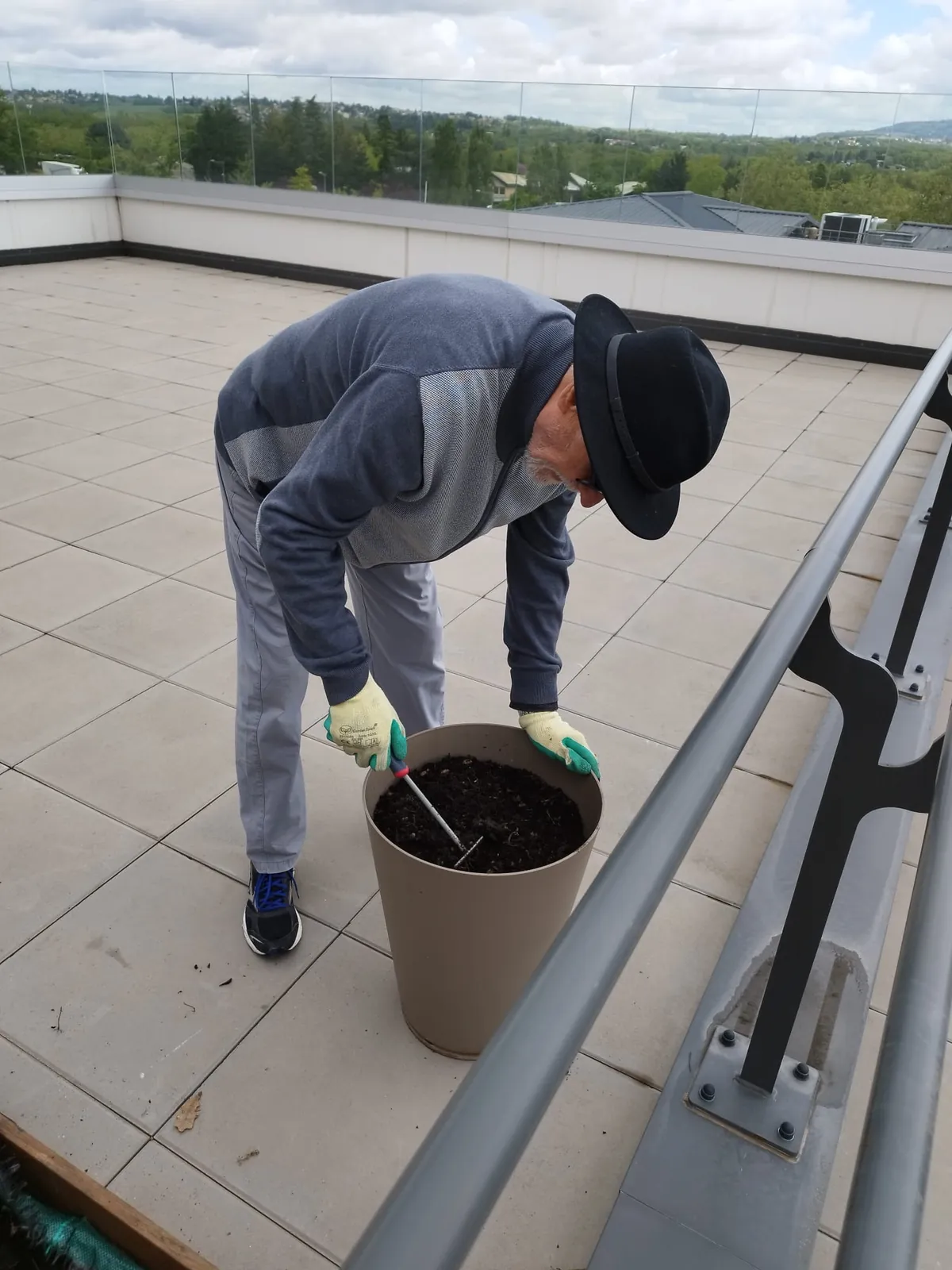 Atelier jardinage aux terrasses de l'étoile