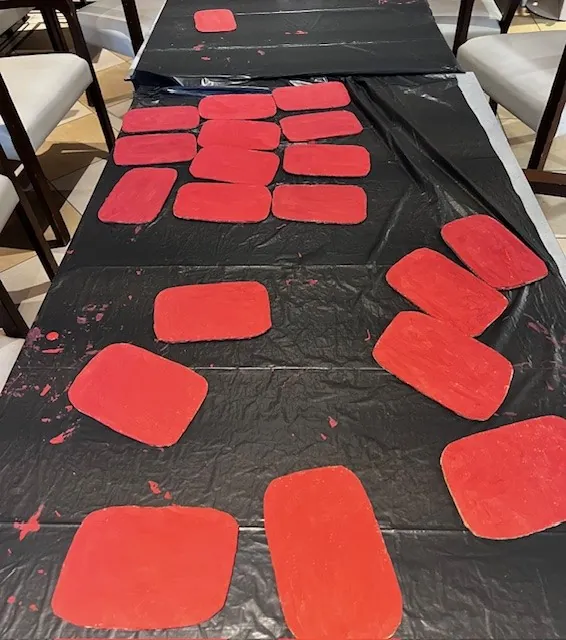 Fabrication de la cheminée 