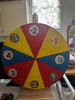 Fabrication d’une roue de kermesse