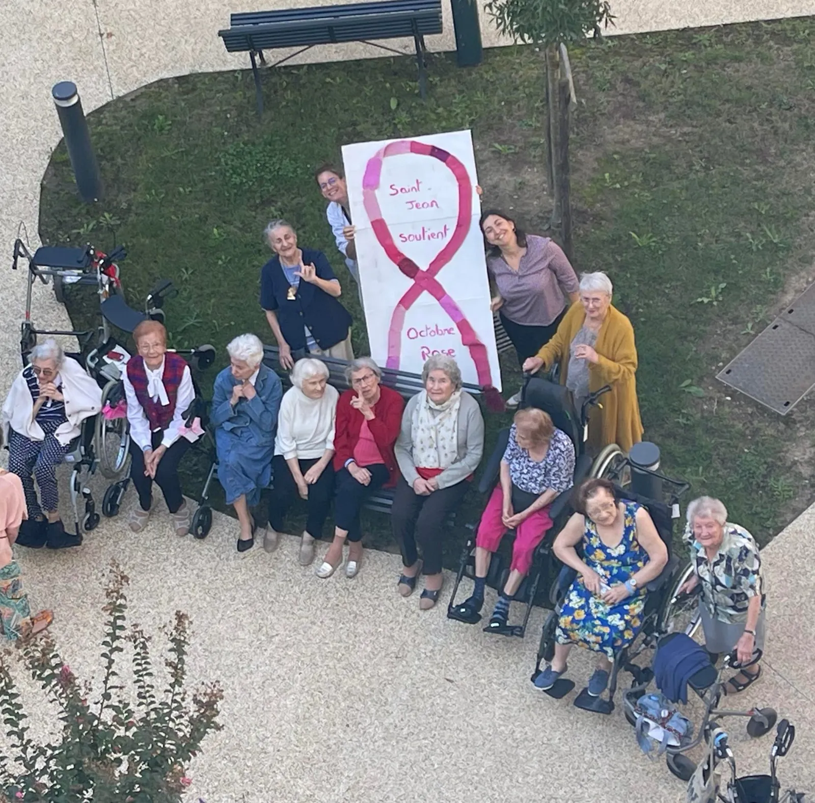 La résidence Saint-Jean d'Agen soutient octobre rose
