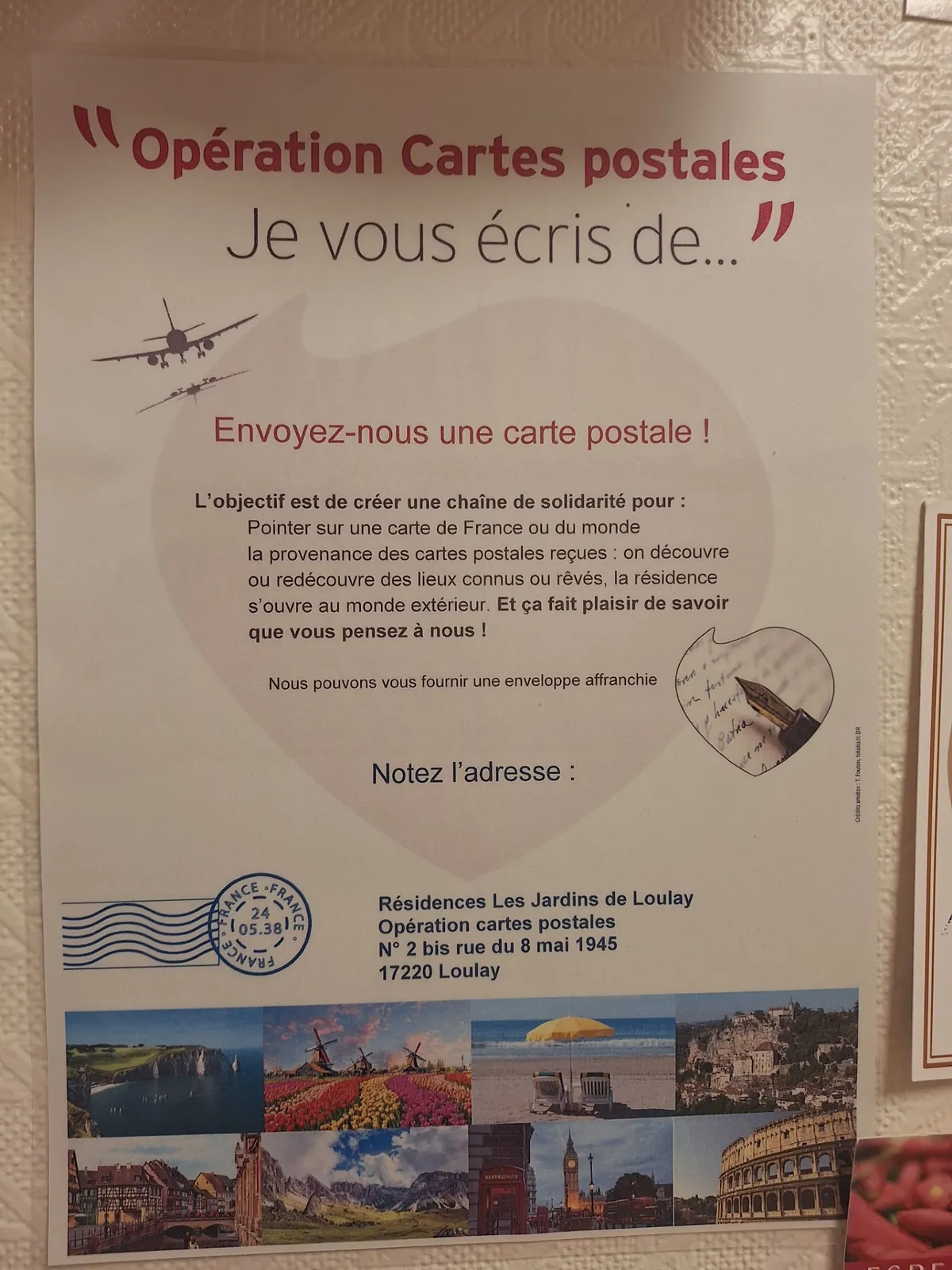 Opération cartes postales : à vous de jouer !