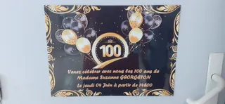 On n'a pas tous les jours 100 ans