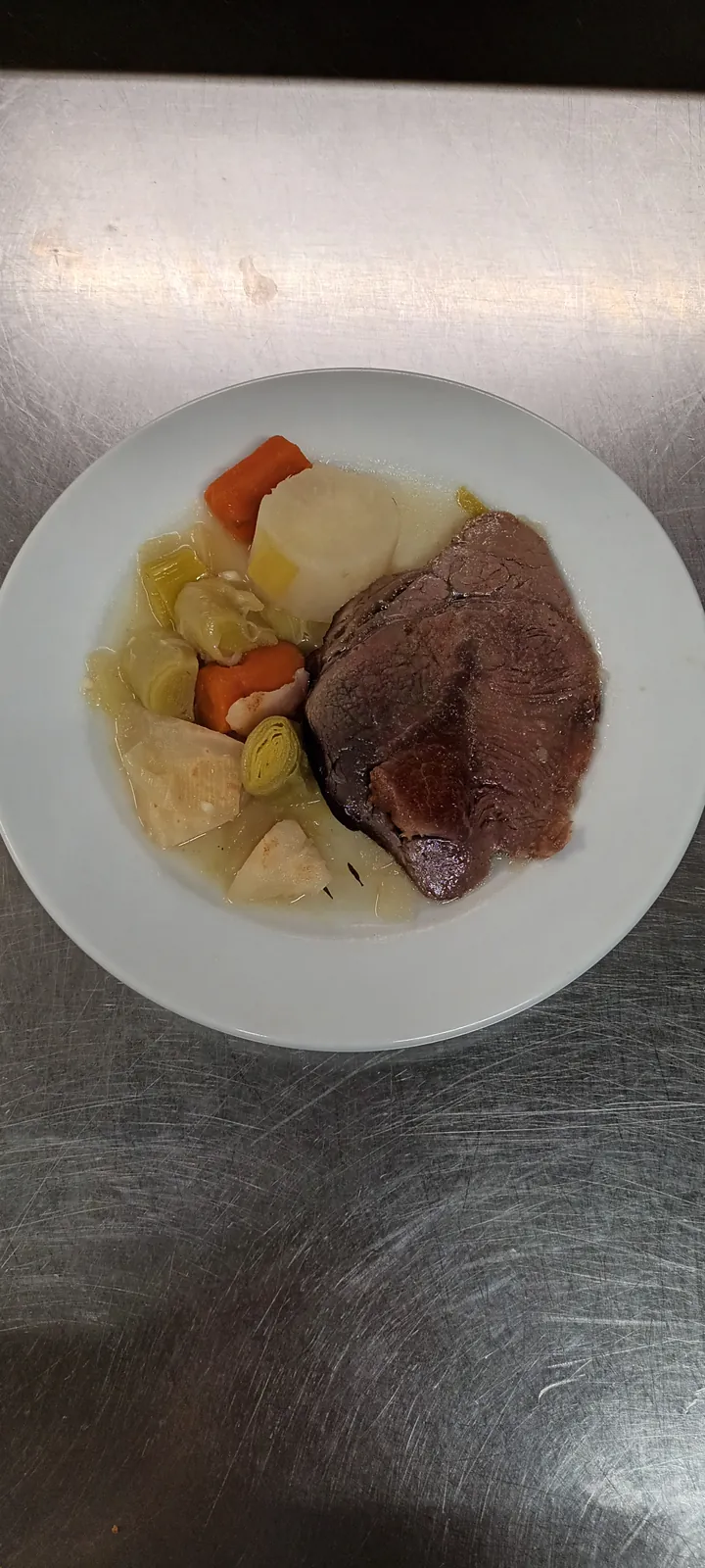 Un plat d'hiver "le pot au feu"