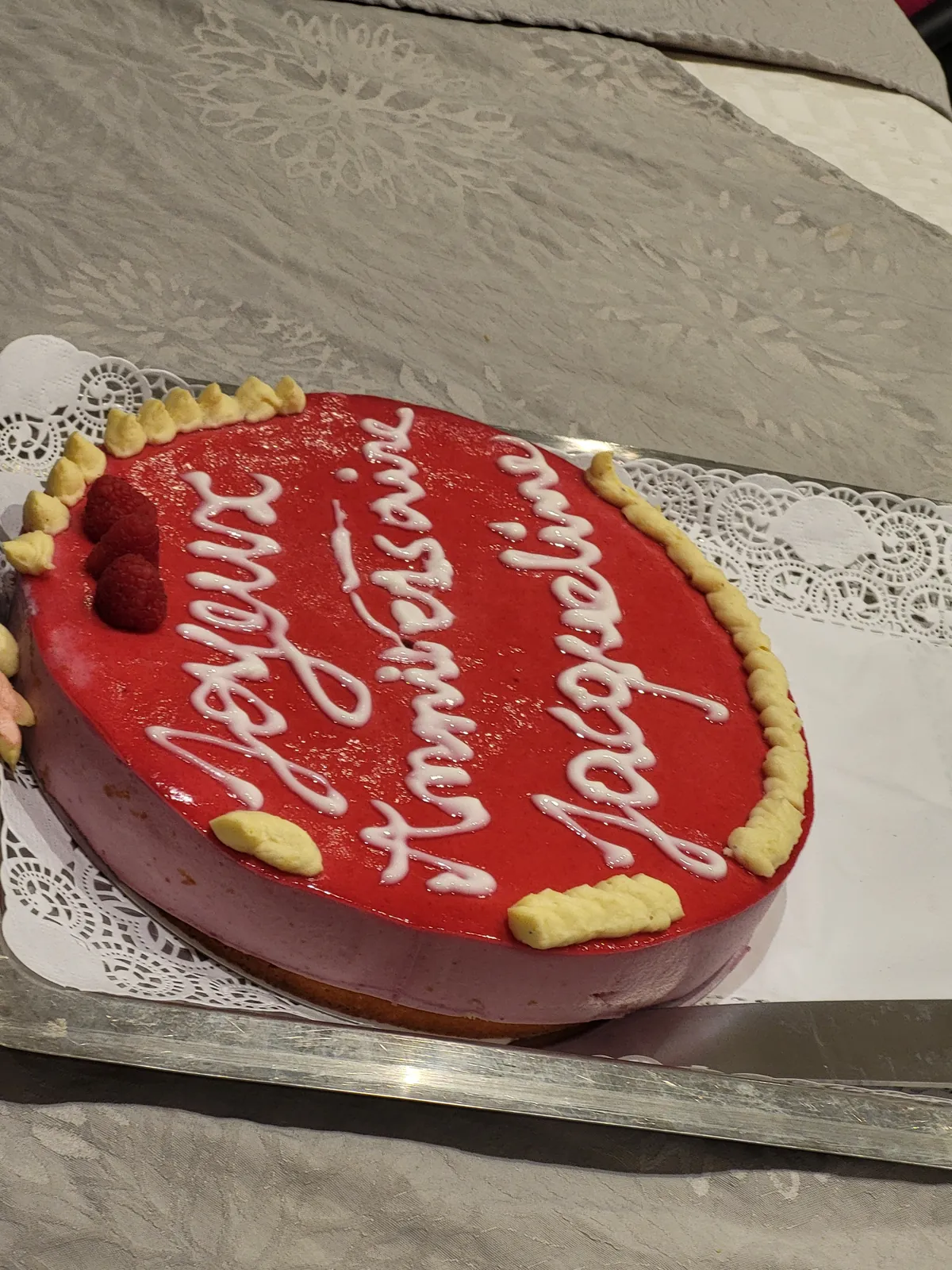 Anniversaire au sien de la résidence les Adrets 