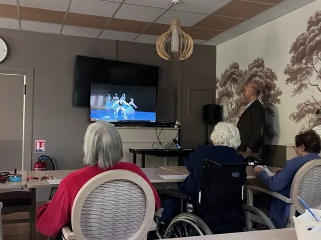 Séance visionnage et discutions de Ballet de Balanchine le 22/11