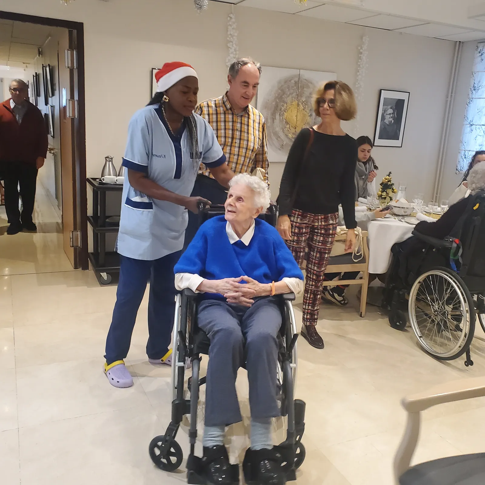 Noël à la résidence des Adrets !