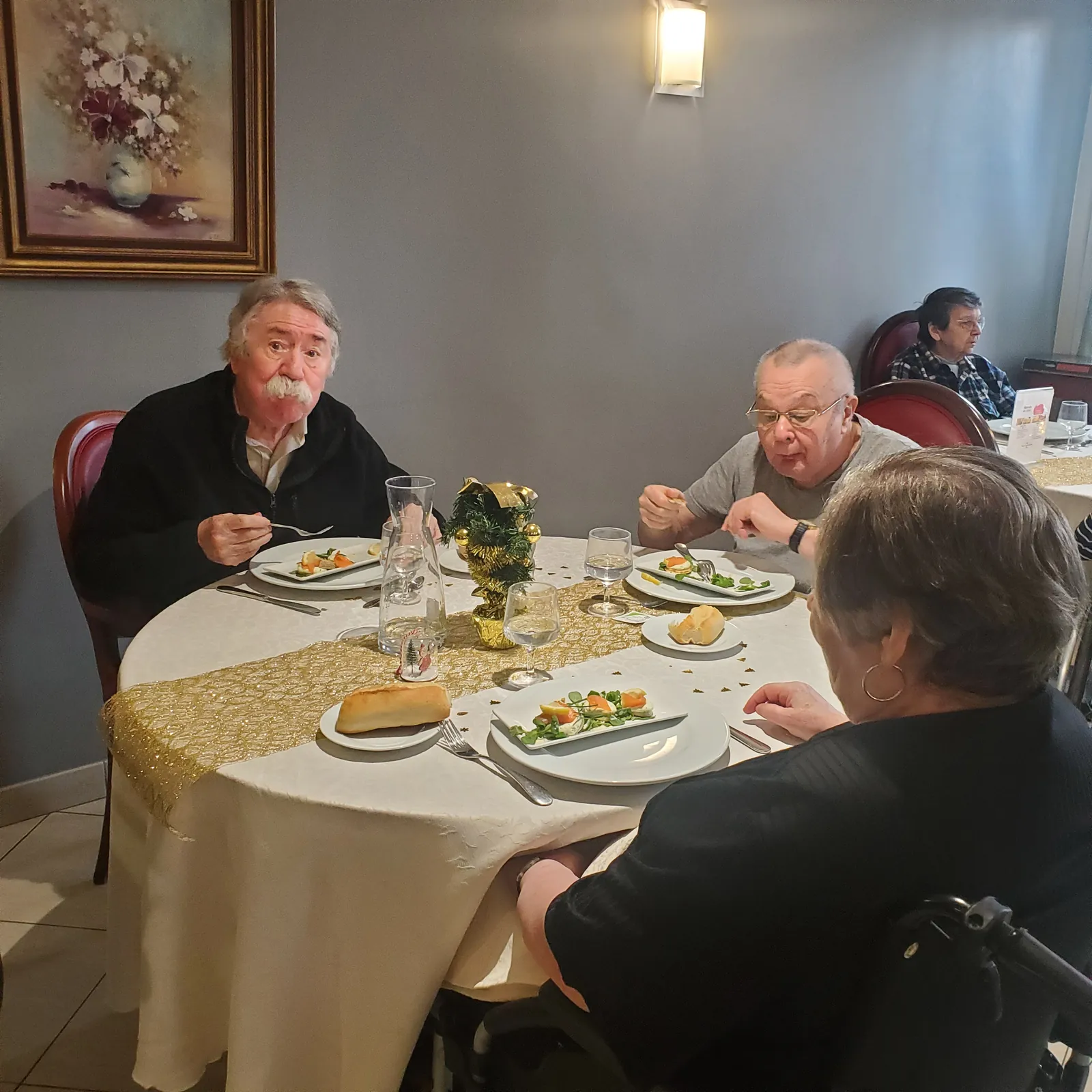 Noël à la résidence des Adrets !